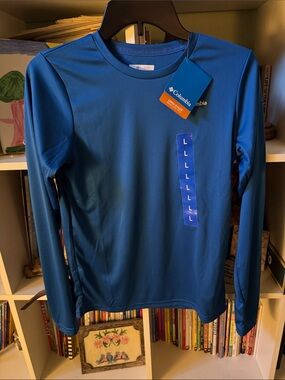 Columbia Kids Swim Rashguard Long Sleeve Blue #2